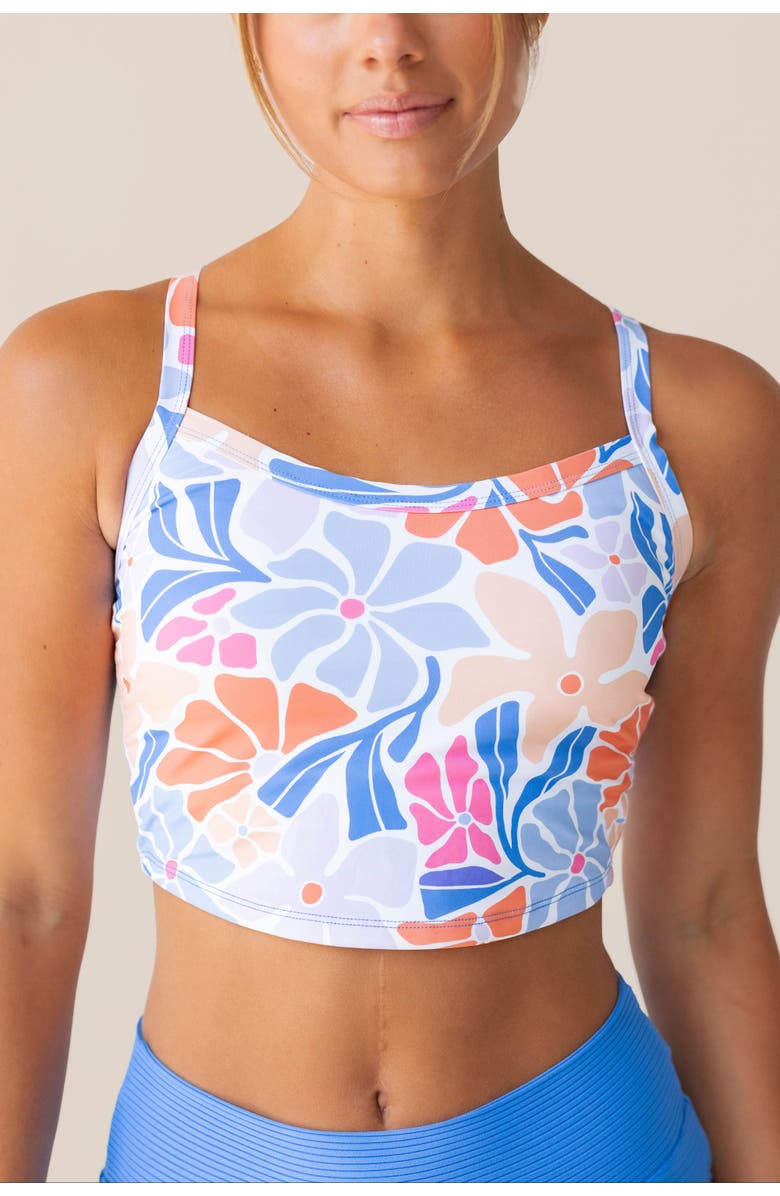 Nani Scoop Neck Swim Top, Main, color, South Beach