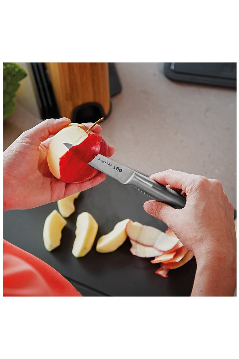 3-Piece Leo Legacy Stainless Steel Knife Set, Alternate, color, SILVER