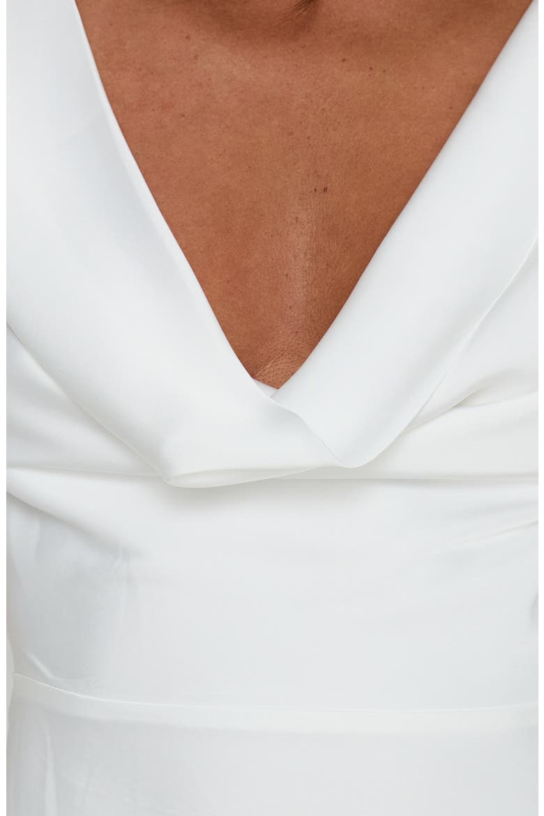 Rozalinda Open Back Minidress, Alternate, color, WHITE