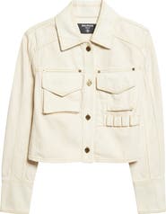 Balmain Faded Denim Jacket