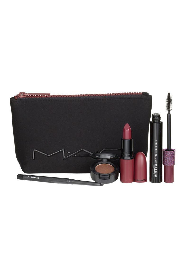 MAC 'Look in a Box - Sassy Siren' Burgundy Lip & Eye Kit (Nordstrom Exclusive), Main, color, NO COLOR