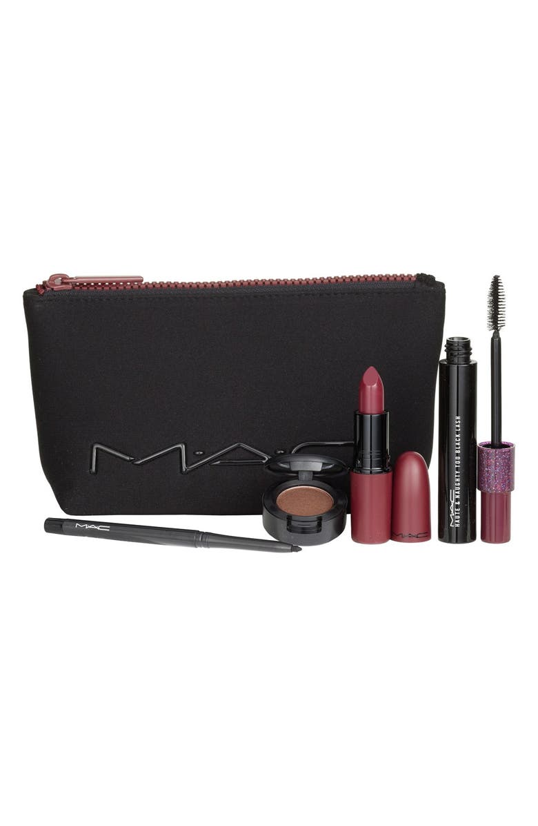 MAC Cosmetics MAC 'Look in a Box - Sassy Siren' Burgundy Lip & Eye Kit, Main, color, 