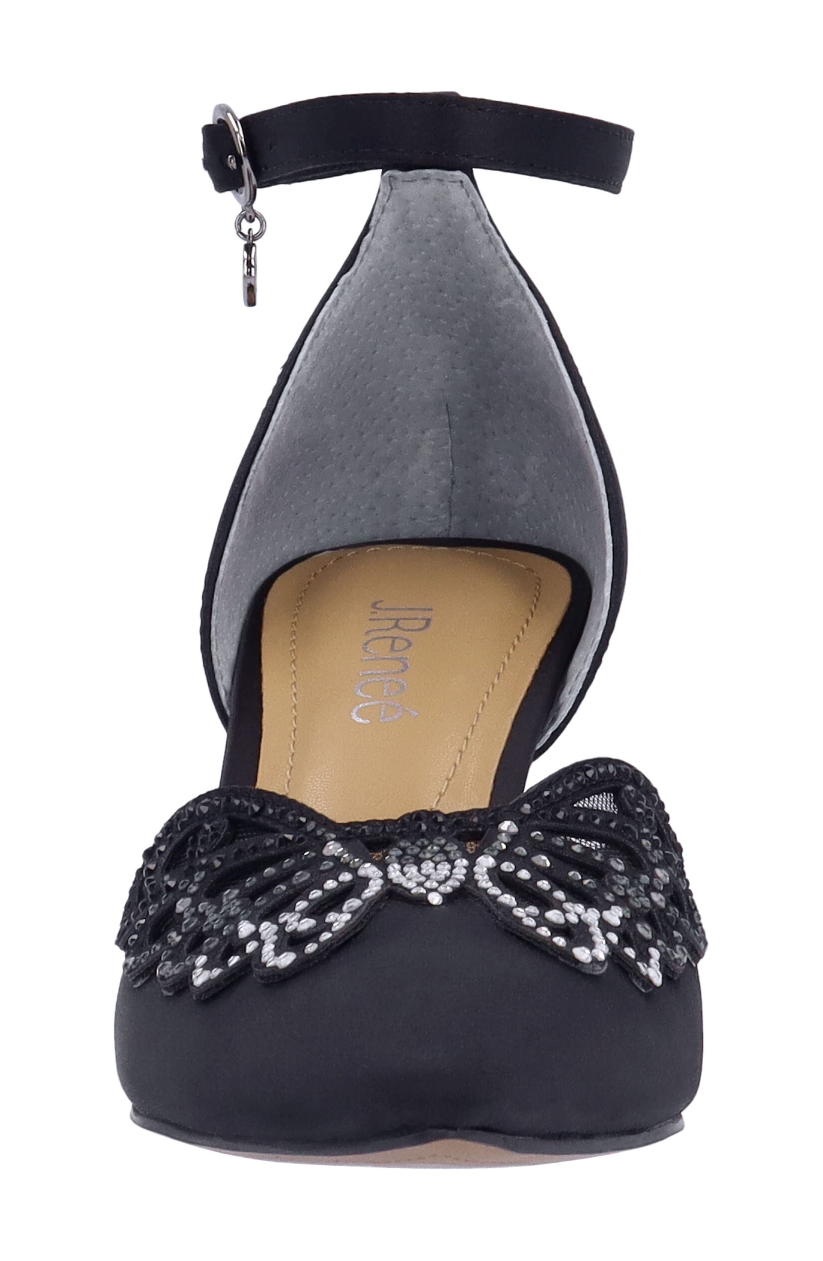 J. Reneé Isabetta Pointed Toe Pump, Alternate, color, Black