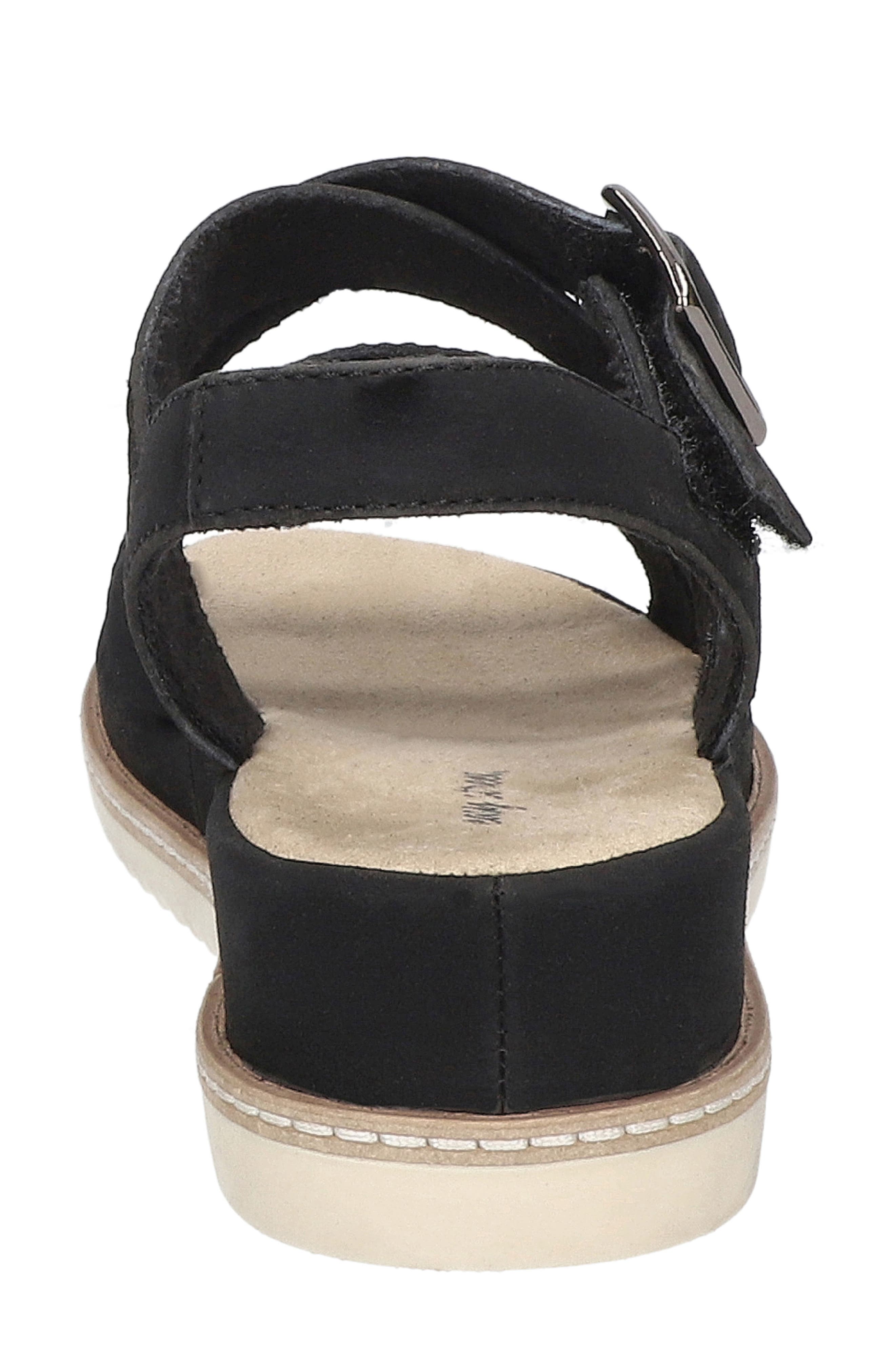 EASY STREET Madeline Slingback Platform Wedge Sandal, Alternate, color, Black