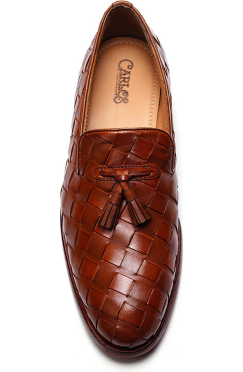 CARLOS SANTANA Pulse Tassel Loafer, Alternate, color,