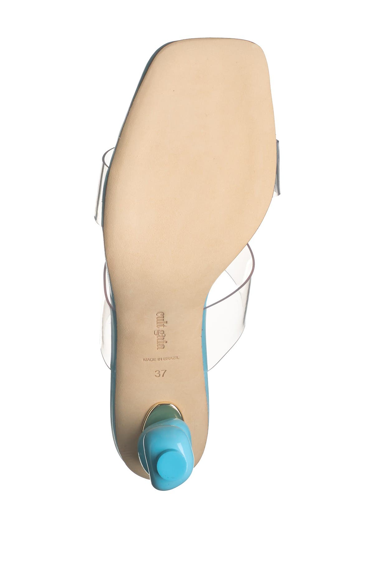 Cult Gaia Suri Clear Strap Slide Sandal, Alternate, color, 