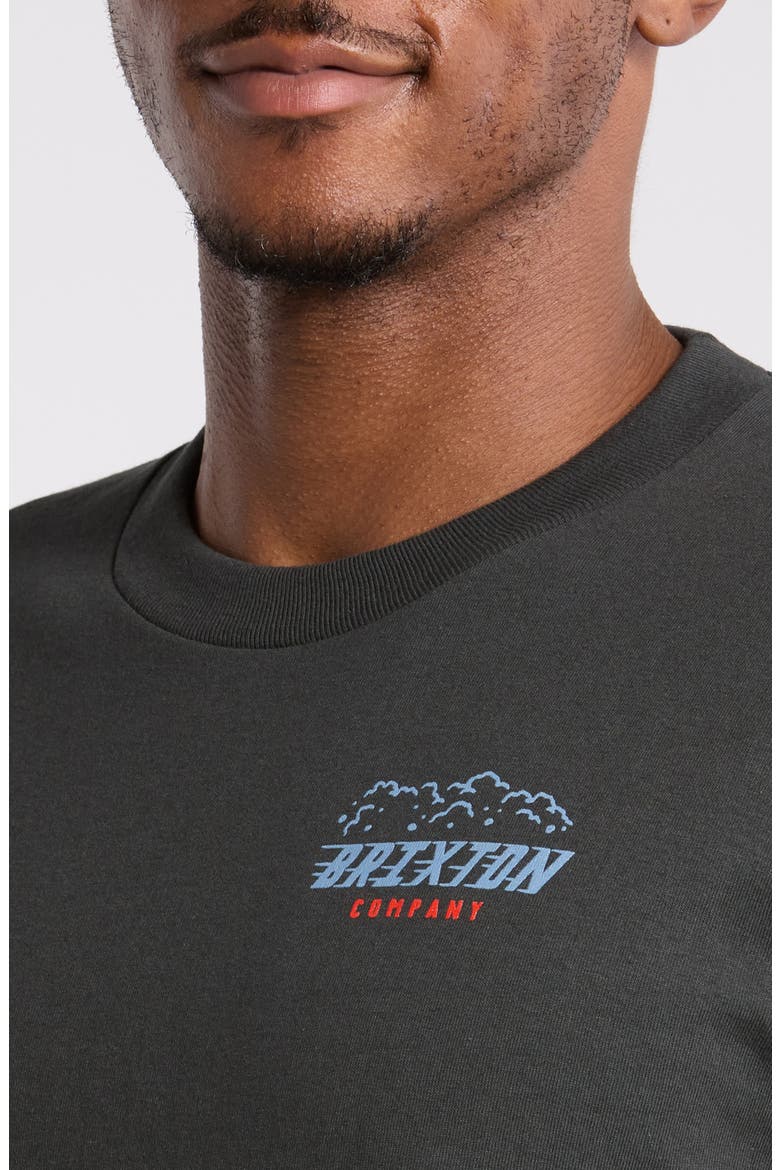 Bulldogger Graphic T-Shirt, Alternate, color, VINTAGE BLACK