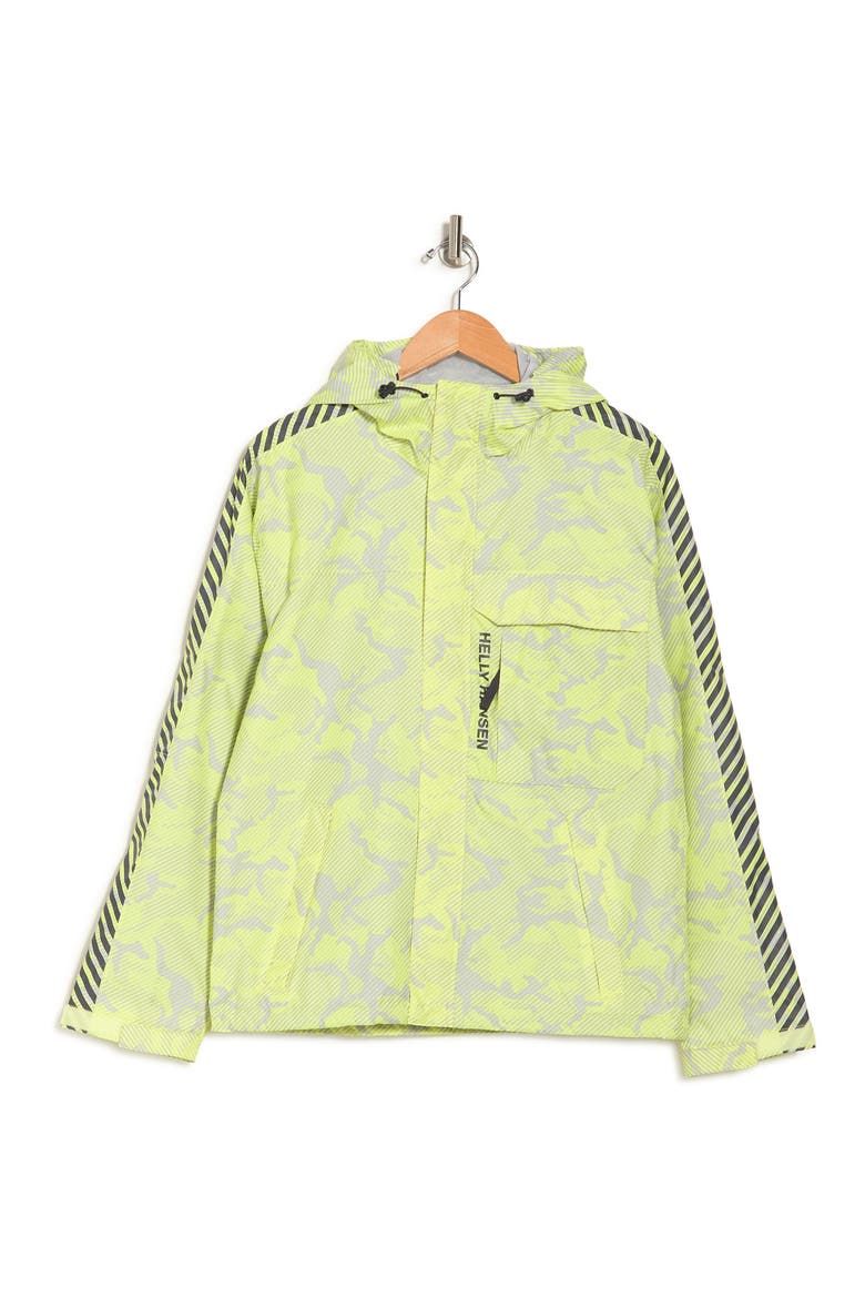 Vector Packable Rain Jacket, Alternate, color, SUNNY LIME