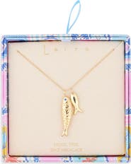 Leith Small Fish Pendant Necklace