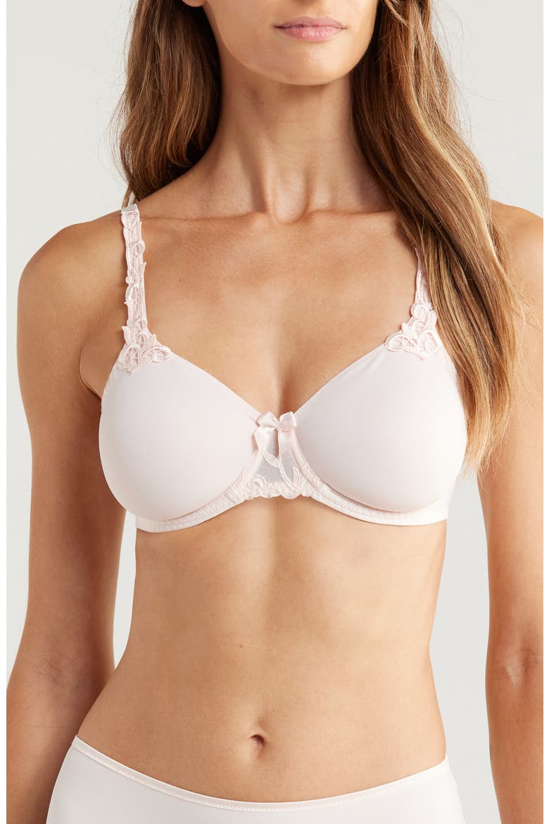 Andora Underwire Minimizer Bra, Main, color, BLUSH