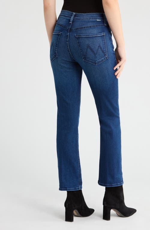 Mother The Tripper High Waist Ankle Taper Leg Jeans In Blue