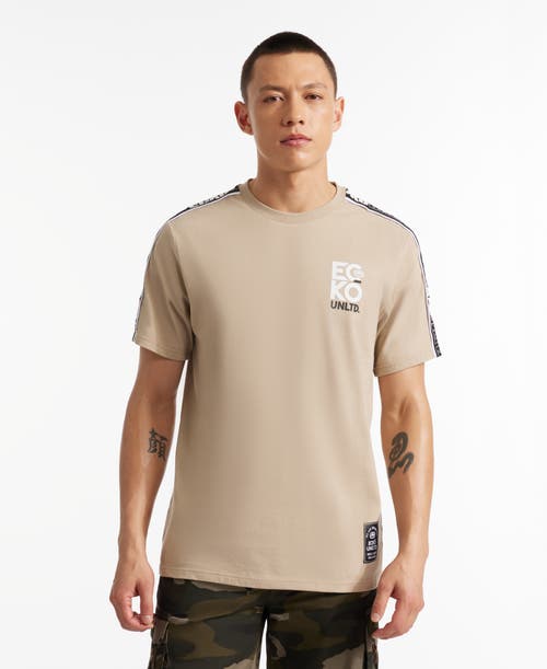 Ecko Unltd . Enrollment Short Sleeve Knit Tee In Taupe