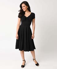 Unique Vintage Natalie Swing Dress