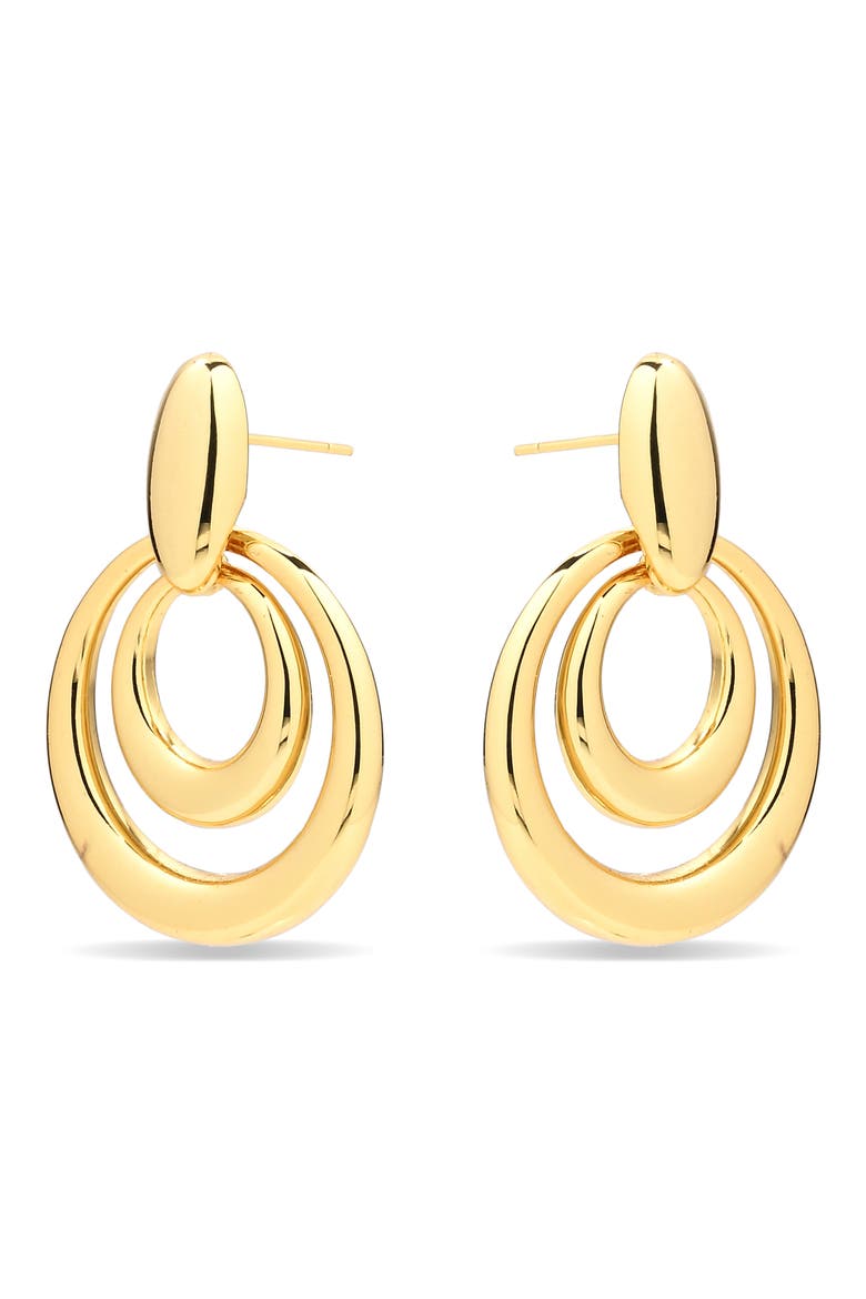 Esme Tiered Drop Earrings, Alternate, color, GOLD