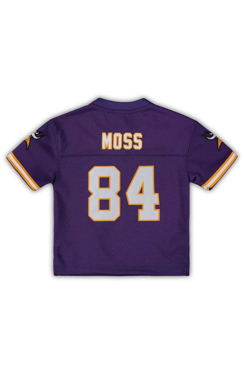 Mitchell & Ness Toddler Mitchell & Ness Randy Moss Purple Minnesota Vikings 1998 Retired Legacy Jersey, Alternate, color, Purple