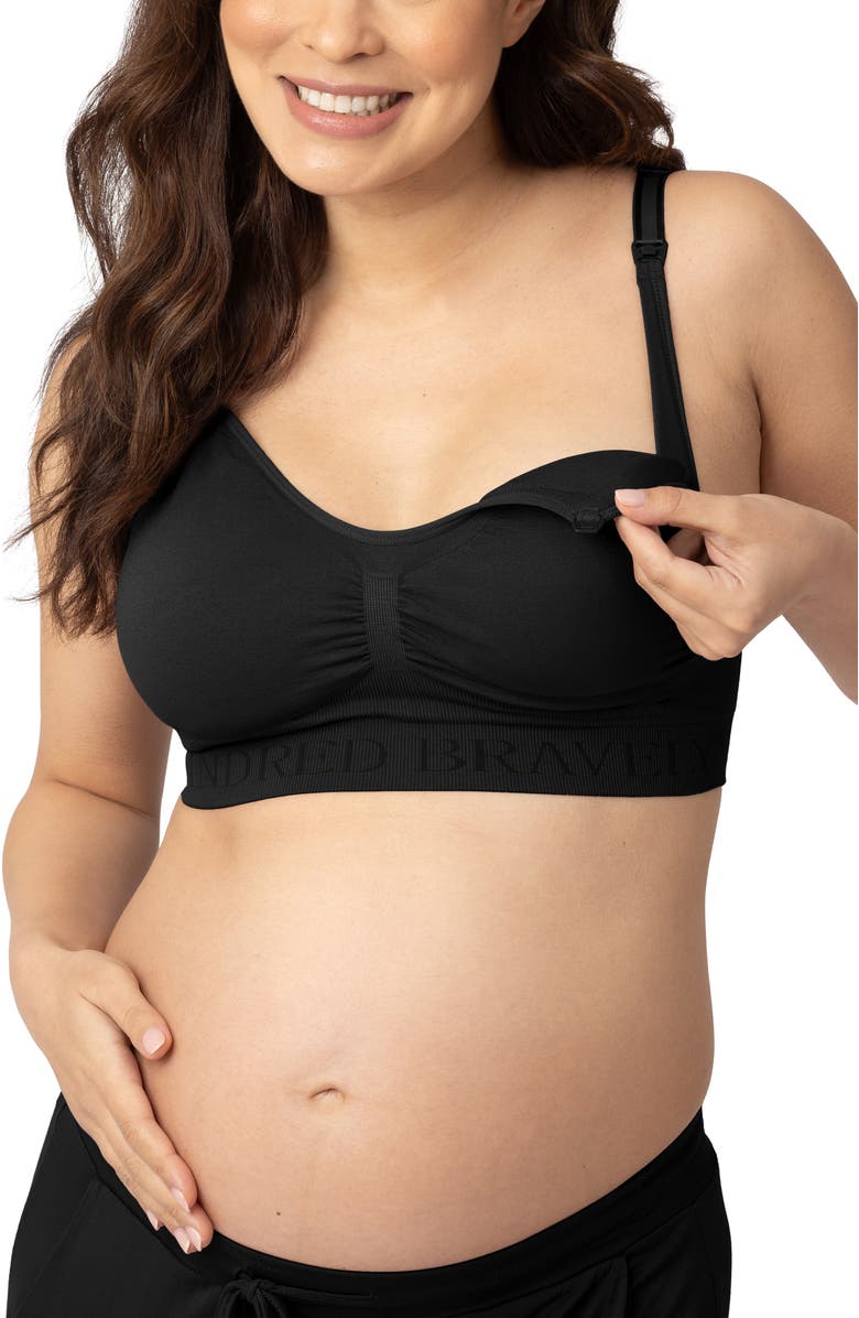 Kindred Bravely Sublime Nursing Bra - Fits Sizes 30B-46D, Alternate, color, Black