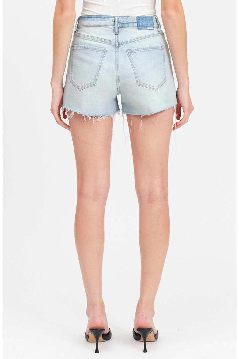 Troublemaker High Waist Denim Cutoff Shorts, Alternate, color, GIFTED VINTAGE