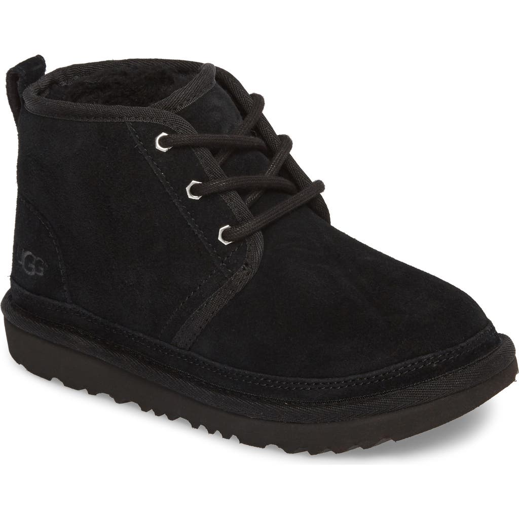 Ugg(r) Kids' Neumel Ii Water Resistant Chukka Boot In Black
