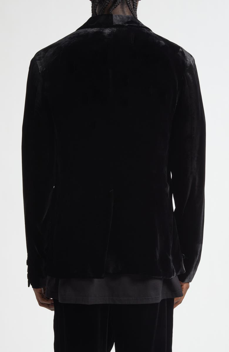 TAKAHIROMIYASHITA TheSoloist. Shawl Collar Jacket, Alternate, color, Black