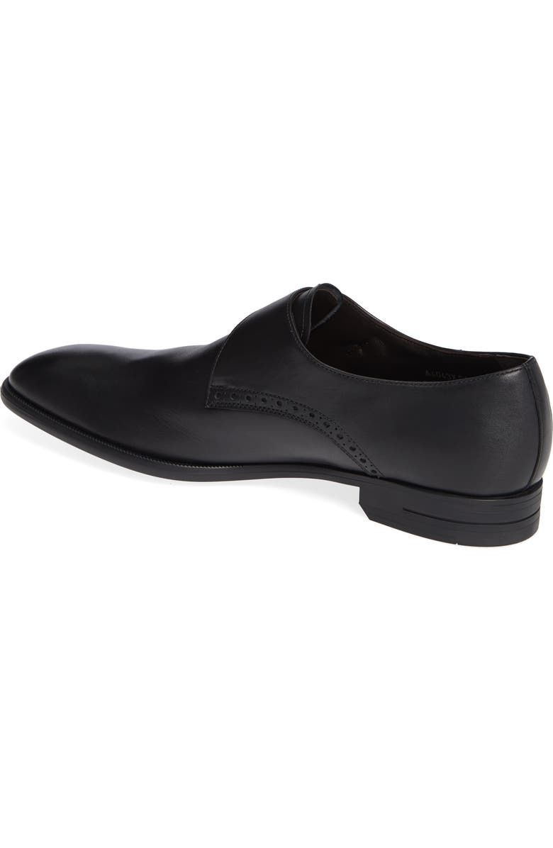 ZEGNA Single Strap Monk Shoe, Alternate, color,