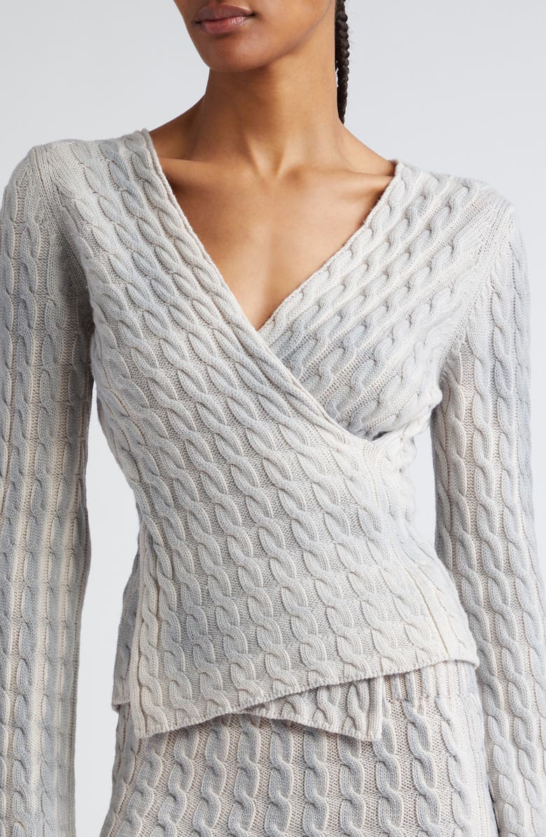 Paloma Wool Valeria Crisscross Cable Knit Sweater | Nordstromrack