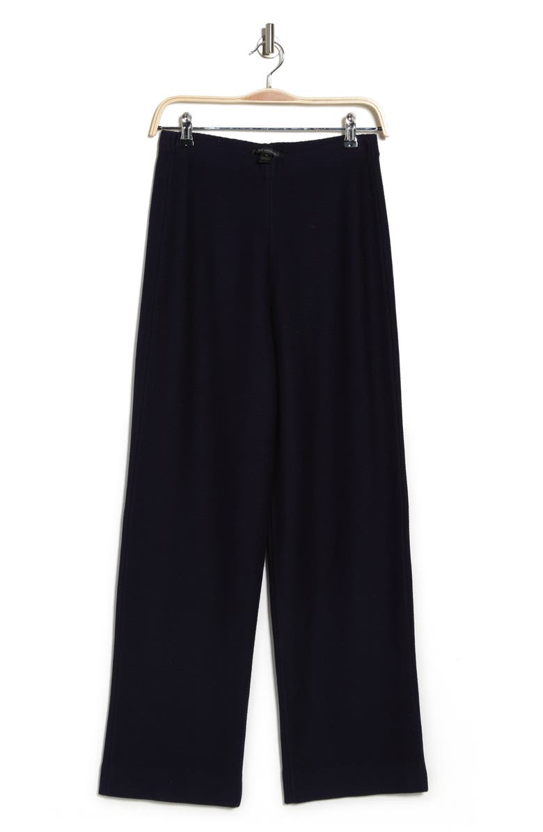 St. John Collection Piqué Knit Pull-On Pants, Alternate, color, 