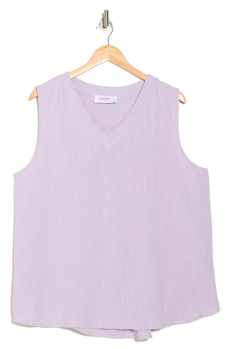 V-Neck Tank, Alternate, color, LAVENDER