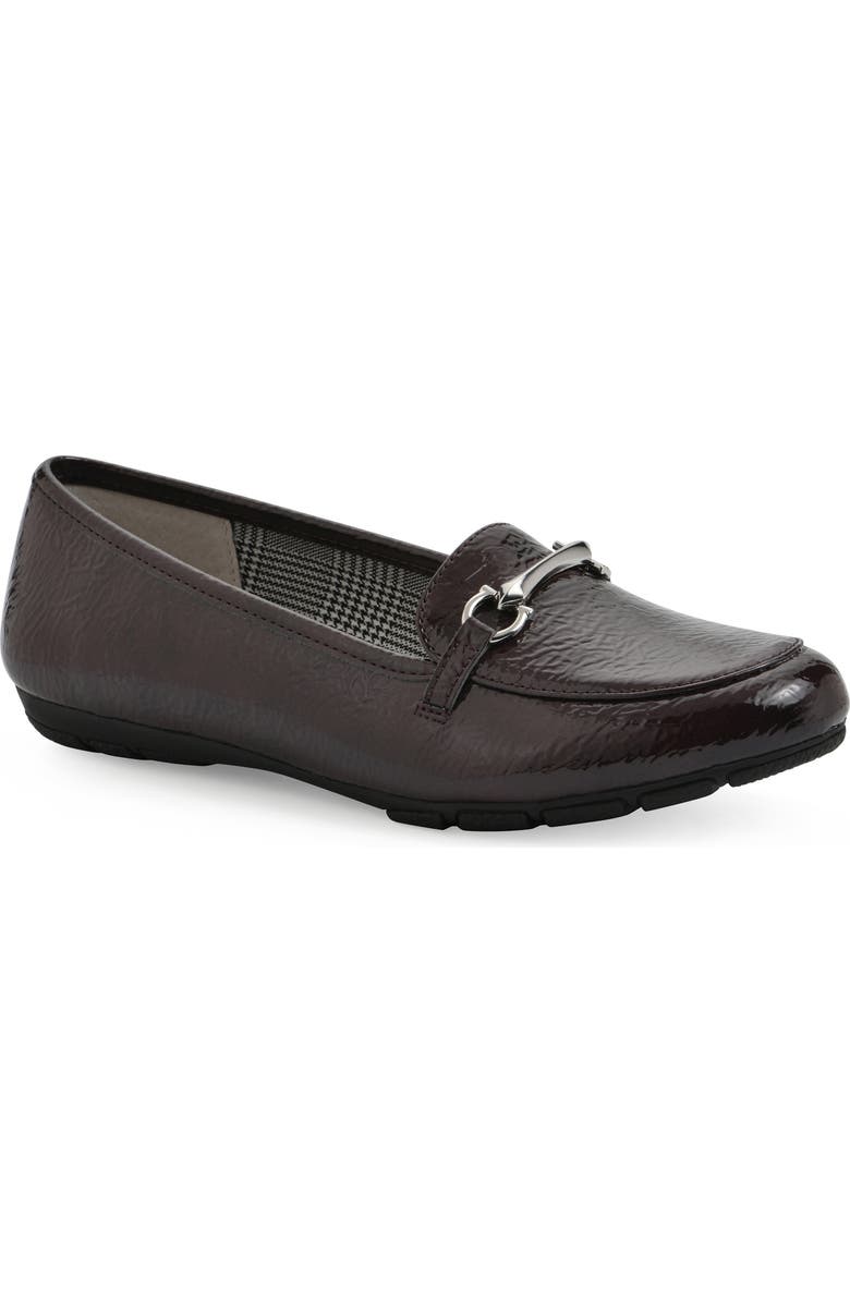 CLIFFS BY WHITE MOUNTAIN Glowing Bit Loafer - Wide Width Available, Main, color, Burgundy Patent