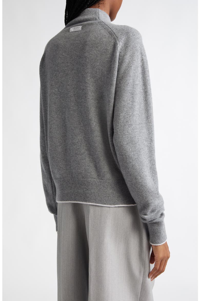 Le Cardigan Cashmere Cardigan, Alternate, color, GREY