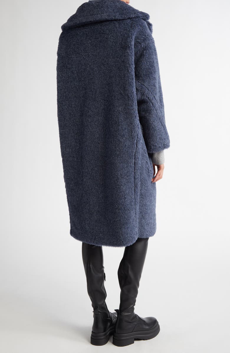 Max Mara Teddy Bear Icon Alpaca, Virgin Wool & Silk Coat, Alternate, color, 