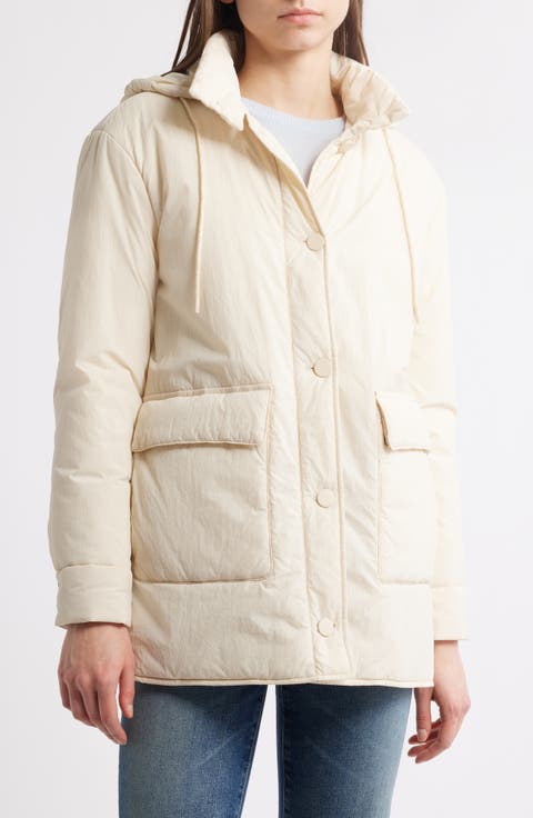Cloud Comfort Puffer Jacket with Removable Hood