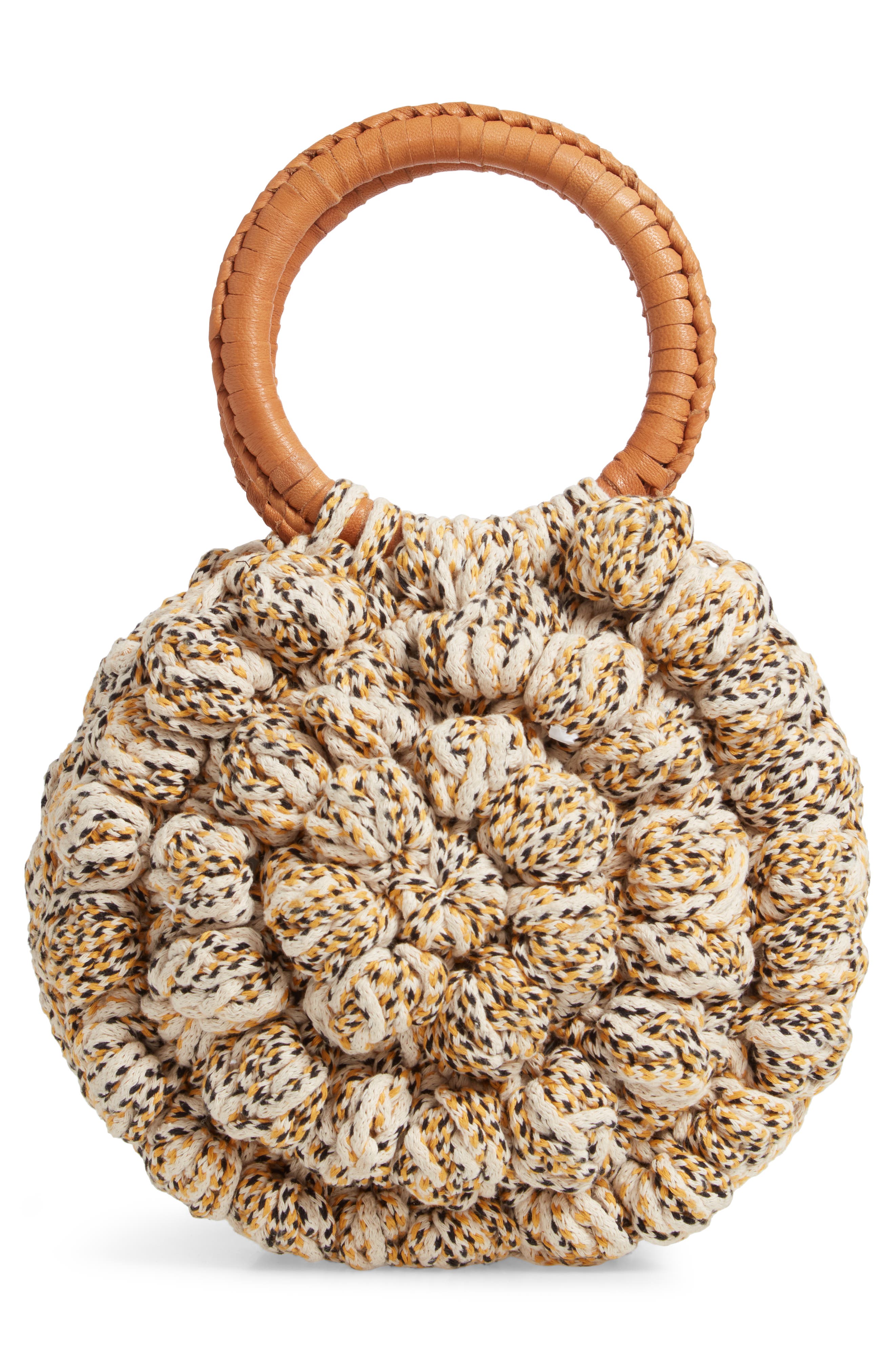 Ulla Johnson Lia Crochet Tote, Alternate, color, 