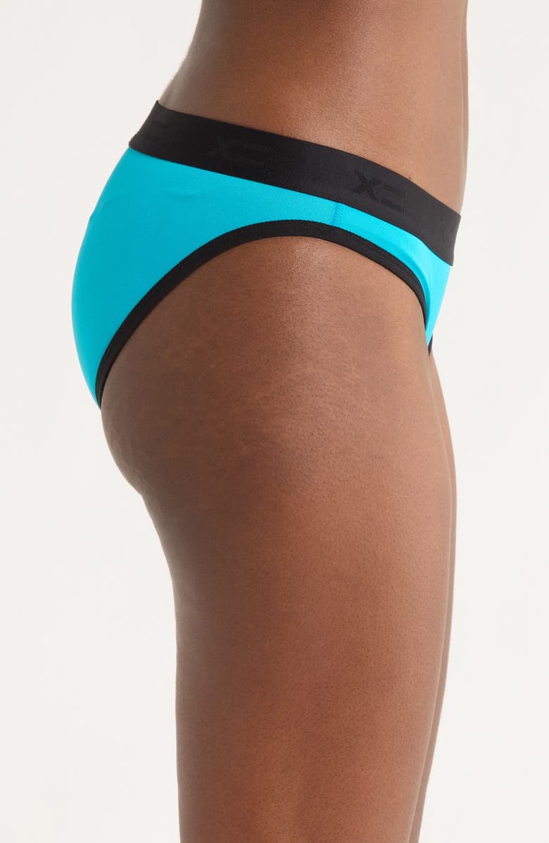 TomboyX Tucking Bikini, Alternate, color, Caribbean Sea