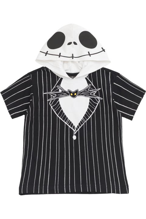 Nightmare Before Christmas Short Sleeve Hooded T-Shirt
