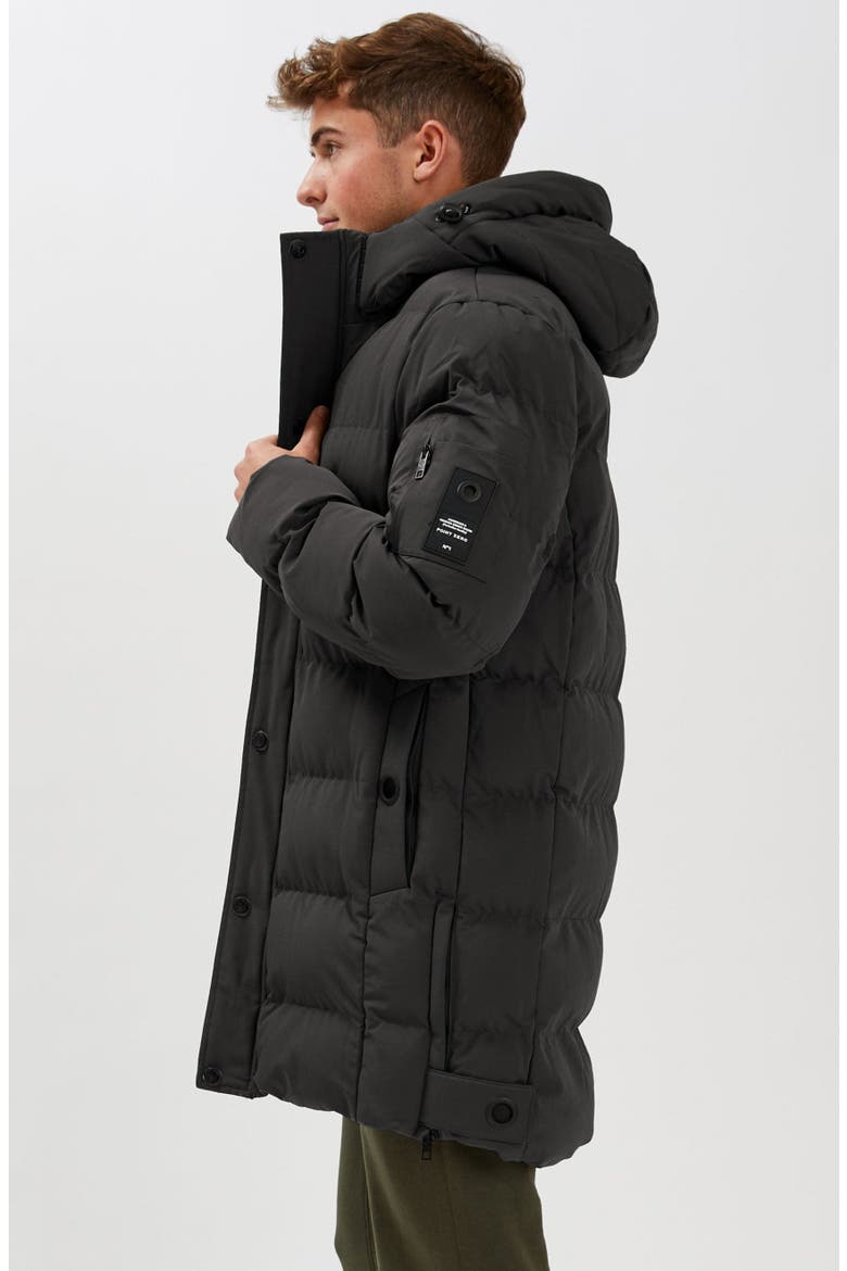 LONG PUFFER, Alternate, color, Black