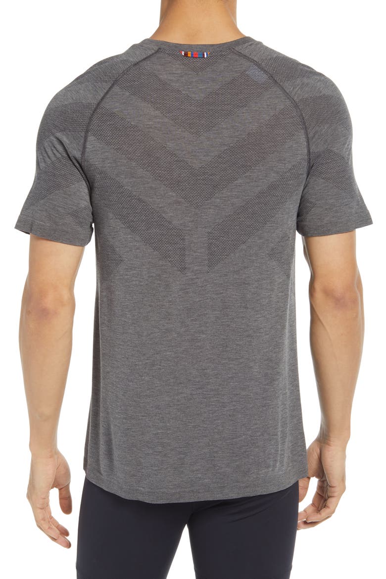 Men's Natural + Kinship Light Base Layer T-Shirt, Alternate, color, GRAY MELANGE