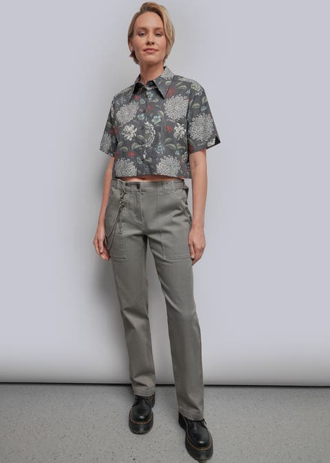 The Essential Denim Utility Pant