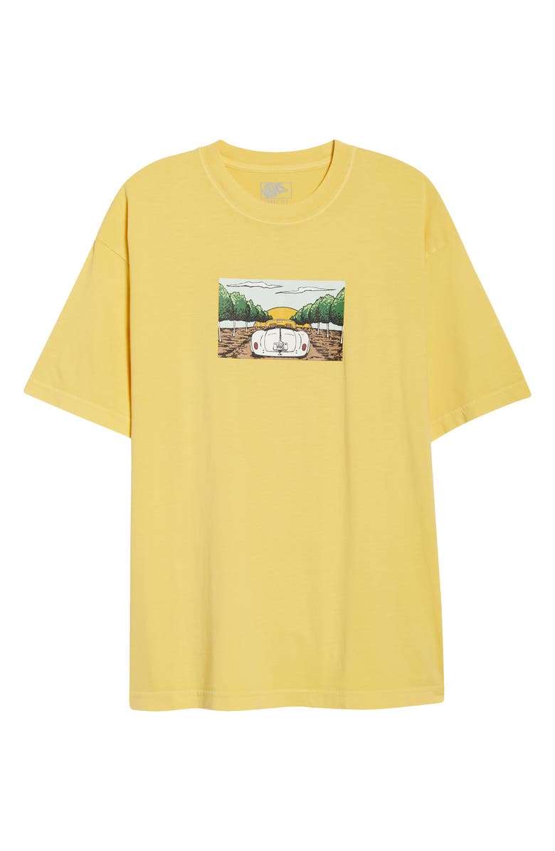 Vans Orchard Lane Graphic T-Shirt, Alternate, color, Banana Cream