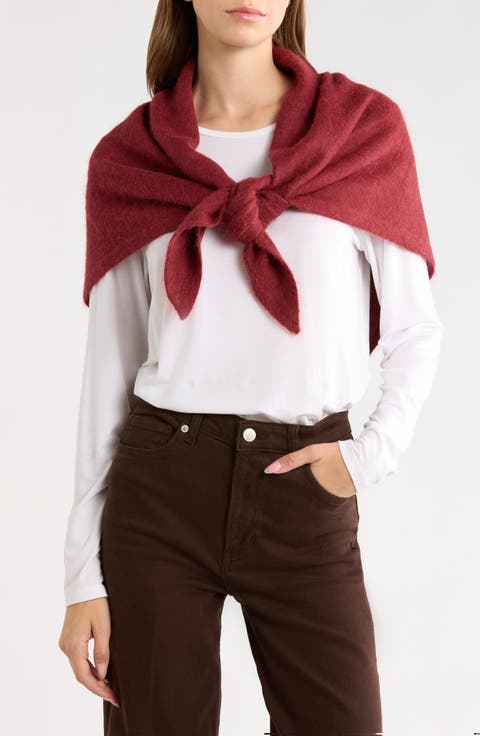 Emma Baby Alpaca Blend Triangle Scarf