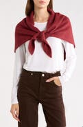 Reformation Emma Baby Alpaca Blend Triangle Scarf