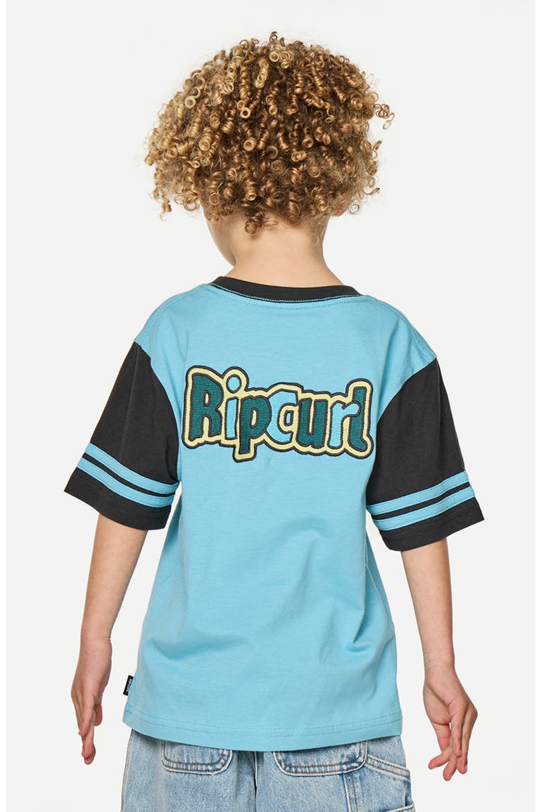 Kids' Paddle Out Logo Graphic T-Shirt, Alternate, color, WAVE POOL