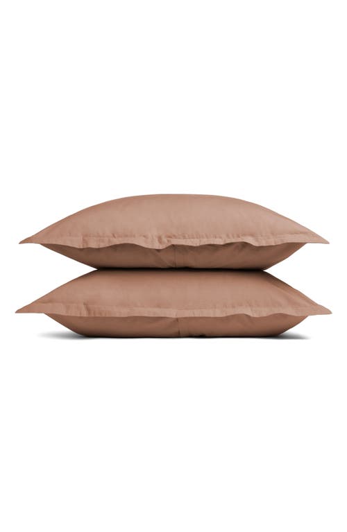 Parachute Percale Sham Set In Adobe