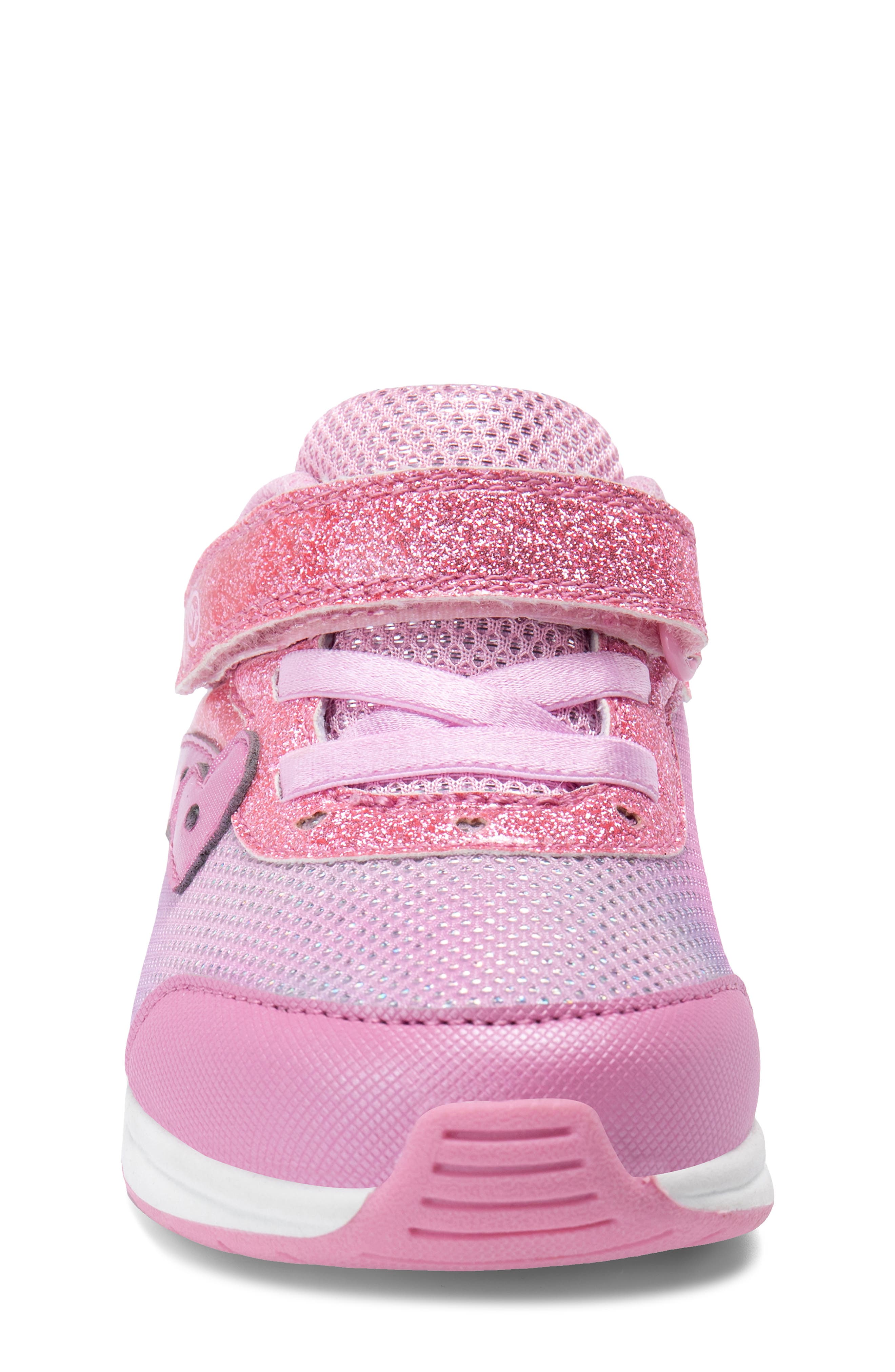 Stride Rite Kids' Lighted Heart Sneaker, Alternate, color, Pink