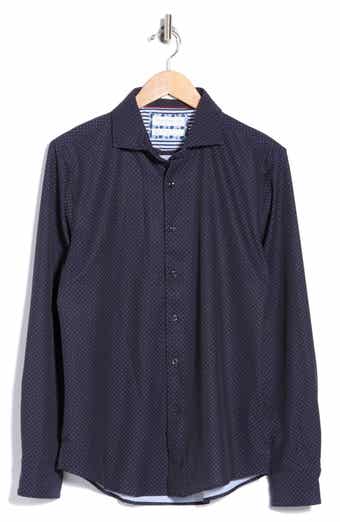 Floral Dressy Tech Button-Up Shirt