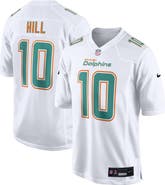 Nike Men's Nike Tyreek Hill White Miami Dolphins Fashion Game Jersey