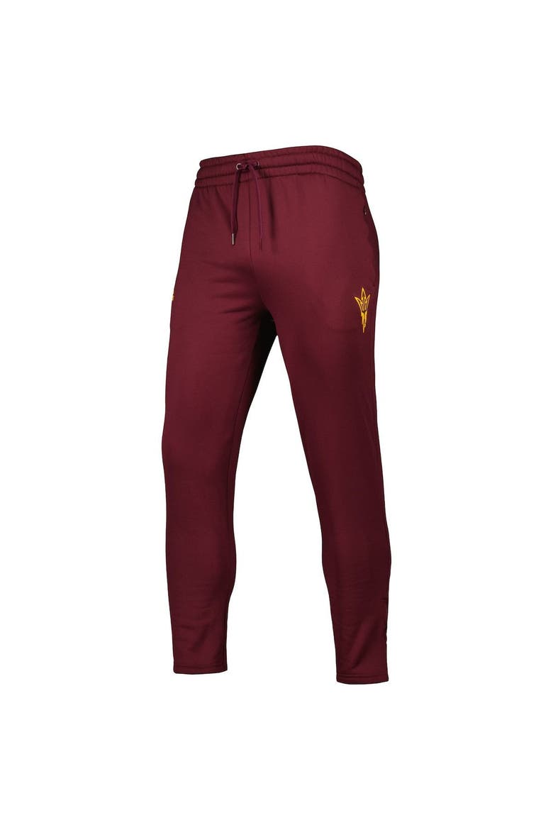 Men's adidas Maroon Arizona State Sun Devils AEROREADY Tapered Pants, Alternate, color, Maroon