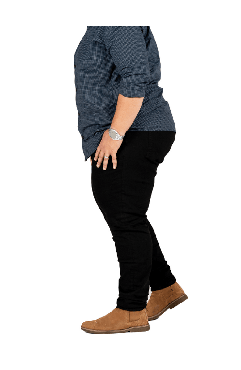 Dapper Boi Slim Black Jeans, Alternate, color, Black