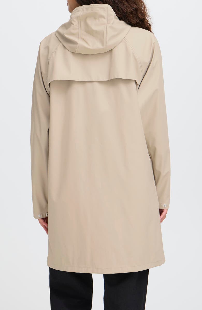 ICHI Ihtazi Rain Jacket, Alternate, color, Doeskin