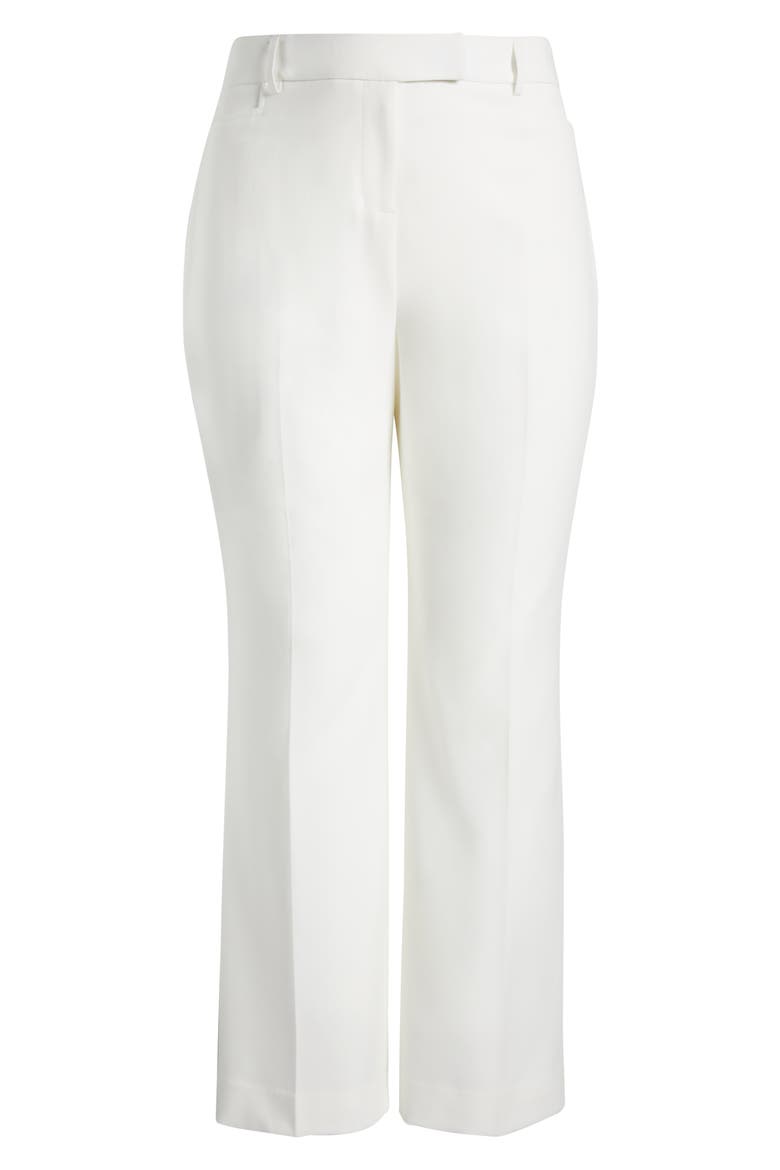 Bird Eye Straight Leg Pants, Alternate, color, WHITE