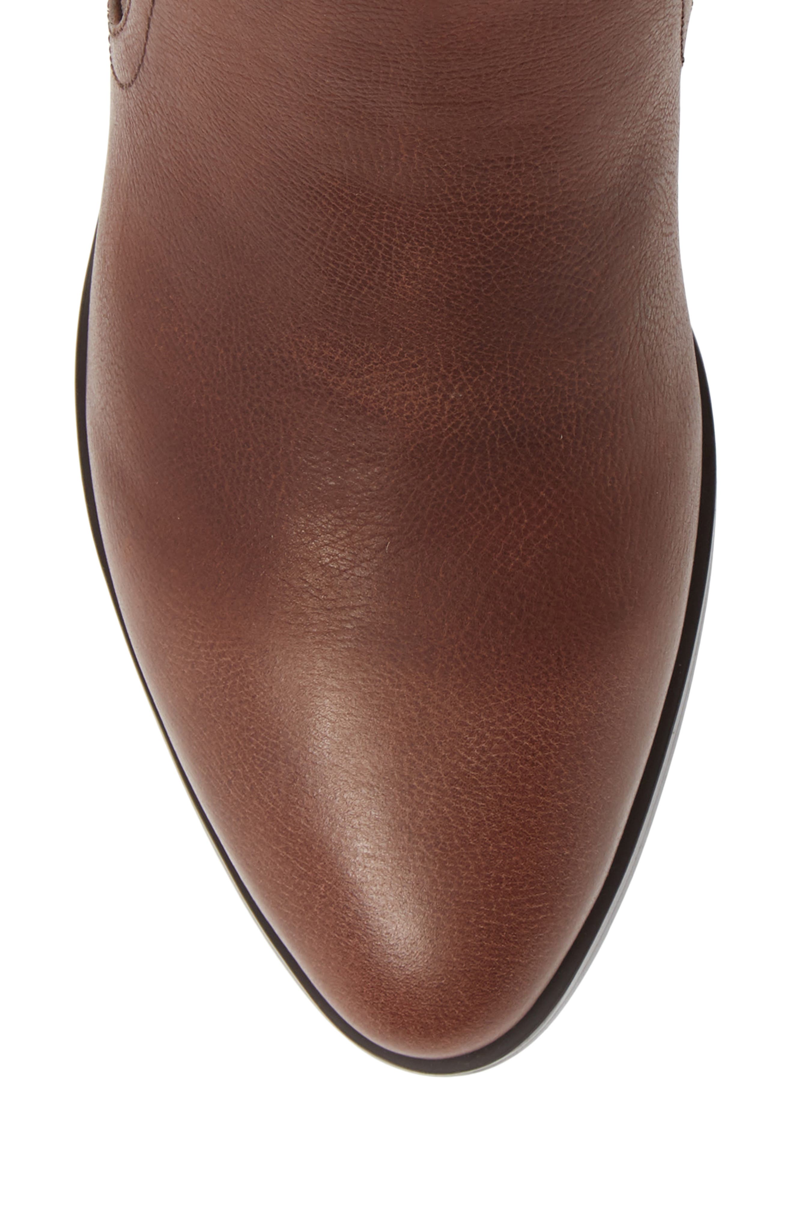 Maxie Chelsea Boot, Alternate, color, LUGGAGE LEATHER